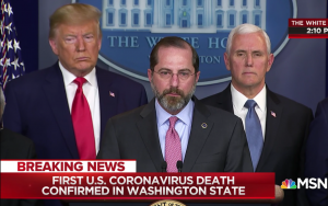 美國首例冠狀病毒感染病人死于華盛頓州