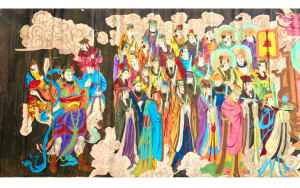 張大千再創《朝元圖》289位神仙像的曆史背景