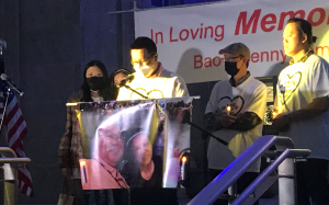 华人為蓝光裕夫諦发声举行守夜活动 在烛光中追思，盼正义公理伸张