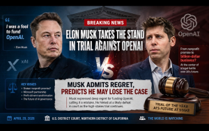 马斯克对阵奥特曼庭审引爆AI未来之争——“我当初资助OpenAI是个错误”