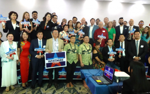 休市市长候选人John Whitmire 欢宴亚太裔美国人 呼吁亚太裔美国人行使权力，选出有担当的新市长