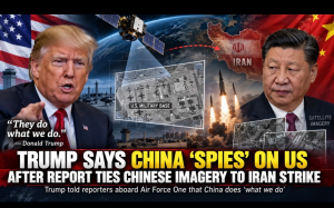 特朗普回应中国实体被指向伊朗提供卫星影像