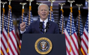 拜登推出2万亿美元美国未来8年的基建和加税计划 拜登的庞大计划面临障碍他计划将预算削减5,000亿美元