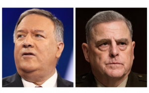 蓬佩奥:米利没有将与中国军事领导人通电话之事告诉梅多斯和我