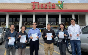 民眾纷纷前往中国人活动中心接种疫苗  Free Vaccine Shot at Chinese Civic Center