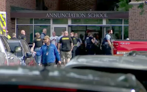 明尼苏达天主教学校发生大规模枪击案   两名儿童遇难  17人受伤