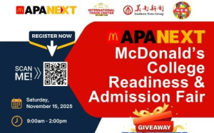 強強聯手｜麥當勞 x 美南新聞 大學升學準備與招生博覽會周末登場！