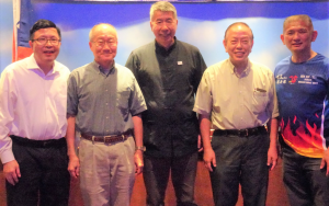 孙文学校总校长张亚中九月十四日分别在美南电视座谈会 及欢迎餐会发表两场专题演讲，主题：「救党救国救两岸 」（下 ）