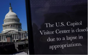 停摆持续 美政府75万公务员被迫无薪假