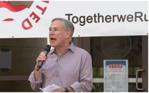 雅培州长15日参加糖城集会谴责对亚裔社区的仇恨 州长说我们将证明德州不会容忍对亚洲社区的攻击