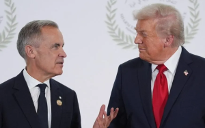 加拿大總理爲“反關稅裏根廣告”致歉   特朗普:他非常有禮貌