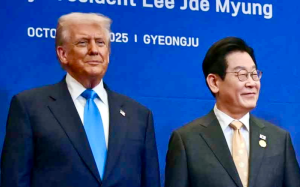 特朗普亚洲行:与韩国达成贸易突破 缓解美中关系契机