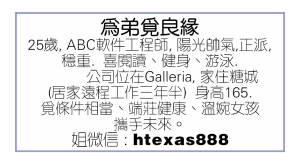 為弟覓良緣