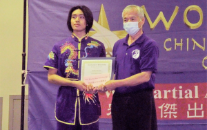 「世界之星中华武术锦标赛」上周末在休市圆满举行 并举行中华武术展暨第八届宏武杰出青年奖学金颁奖典礼