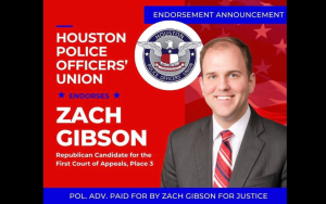 資深檢察官 Gibson 宣布競選上訴法院法官