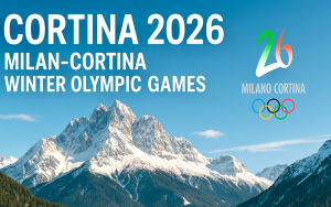 意大利科尔蒂纳点亮冬奥倒计时 —— 2026米兰–科尔蒂纳冬奥会蓄势待发