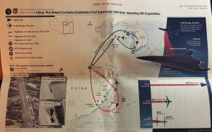 文件显示中国计划发射速度為3倍音速的超音速间谍无人机  在上週中国军方发布了一段对台湾岛国发动袭击的视频样子