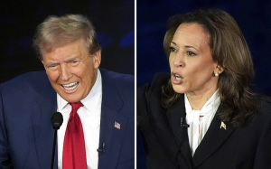 特朗普在激烈的總統辯論中與哈裏斯和主持人爭吵:稱“她沒有計劃”