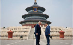 中美元首会晤造就世界和平