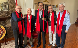 重返舊地見老友    ——歡迎趙家安伉儷回訪休斯敦