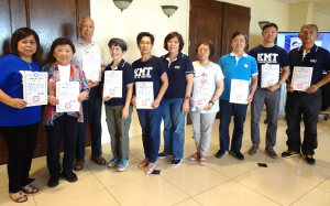 國民黨黨員於6月17日中午餐敍,頒發分部委員當選證書 並宣布全美侯友宜後援總會休士頓分會7月22日成立大會