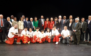 国会议员格林、赵美心联合各族裔领袖 共同站台支持反对德州新土地购买法案