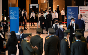 香格里拉晚宴中美同桌 美中防长互动冷