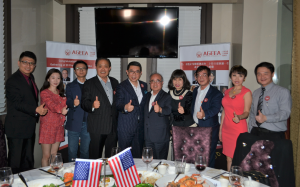 携手金鹰,共创辉煌” 美国金鹰企业联盟总商会迎新晚宴在名门金宴举行