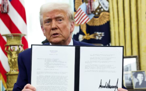 川普宣布對等關稅 今天開始實施